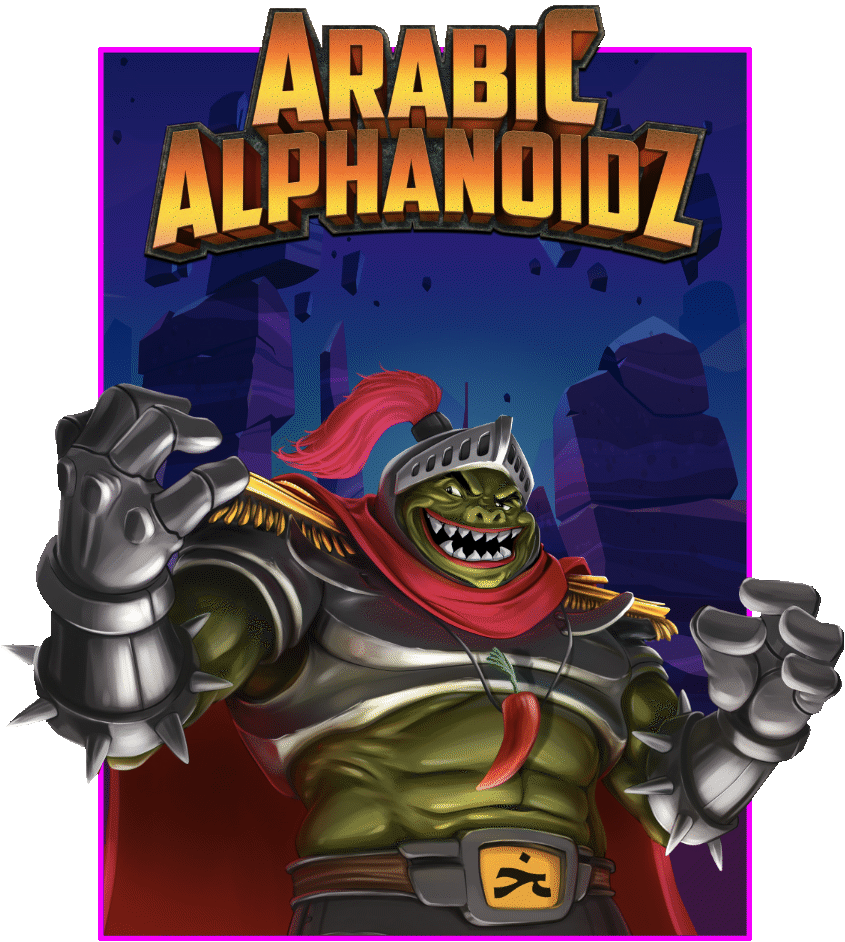 Learn Arabic Alphabet — Arabic Alphanoidz Book